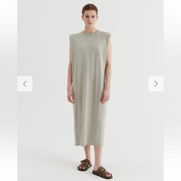 By Aylin Koenig Debbie Shoulder Pad Dress NWT - Picture 2 of 7